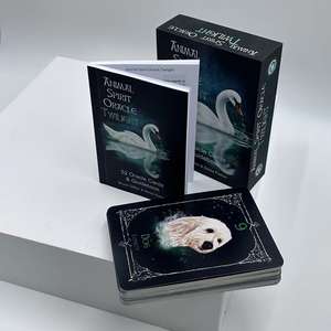 Personalizar Crear Mi Propio Hermoso Diseño Clásico Astrología Significados Gold Foil Edge 78 Tarot Cards Box Con Folleto - Product Image 4