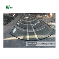 Porte de douche en verre trempé et feuilleté courbé sur mesure, prix usine, pour bâtiments commerciaux et chambres, écologique