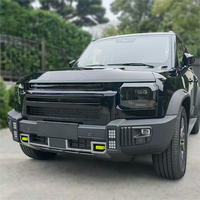 Kit de calandre avant en alliage d'aluminium chromé durable et élégant pour Jetour Traveler SUV 2023 première génération, décoration de véhicule