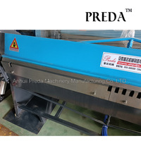 Machine se pliante manuelle pneumatique de la feuille TDF de la marque 1300mm de Preda pour la fabrication de conduit d'air