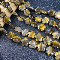 Perles de pierres précieuses en forme de flocon de neige de haute qualité, brin de perle de fleur d'agate de jade de quartz pour la fabrication de bijoux à bricoler soi-même, brin de 16 20mm, 38cm