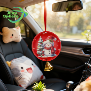 Aurasphere ตกแต่งแขวนกลิ่นหอมในรถและบ้าน-วัสดุกระดาษสไตล์จีนนำความโชค<span class=keywords><strong>ดี</strong></span>มาปรับแต่งกลิ่นหอม/โลโก้ - Product Image 3