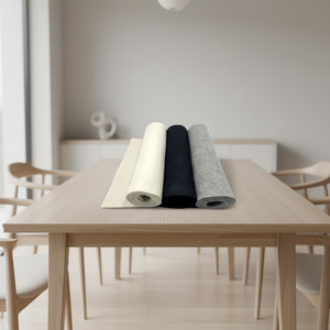 Wholesale Eco-Friendly Felt Placemats Set Non-Slip Heat Resistant Customized Size <b>Table</b> <b>Mats</b> for Kitchen <b>Table</b> Storage Combo - Product Image 1