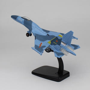 Moulé sous pression simulation alliage <span class=keywords><strong>Sukhoi</strong></span> Su-35 modèle son et lumière Pullback Aviation ventilateurs militaires avion jouet affichage métal modèle jouet - Product Image 2