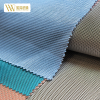 Malla de poliéster 100% transpirable 3D con absorción de humedad y resistente a desgarros para la parte superior de la lengüeta de calzado deportivo, directo de fábrica.