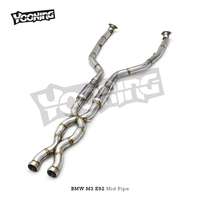 Collecteur d'échappement double X en acier inoxydable OBM Performance pour BMW M3 E90/E92/E93 V8 4.0L 2008-2013 Tuning Car Exhaust Pipes