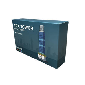 Caja de papel con logotipo impreso personalizado, caja de embalaje de caja pequeña plegable, adecuada para empacar juguetes de bloques de construcción y galletas dulces - Product Image 1