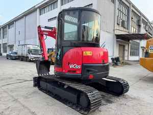 Gran oferta, precio barato, Mini Excavadora hidráulica sobre orugas usada, Yanmar ViO55, caja de cambios de 5 toneladas, buen estado, bomba de Motor Original - Product Image 4