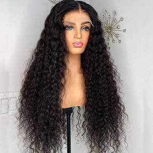 Parrucche Lunghe per Donne, Parrucca Frontale in Pizzo HD Senza Colla, Capelli Umani Brasiliani Pre-Pizzicati con Ricci <span class=keywords><strong>Jerry</strong></span> - Product Image 5