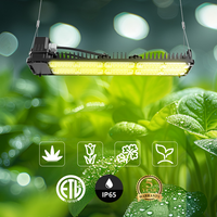 Sansi 70W 100W Spectre Complet LED Lampe de Croissance avec IR UV pour Plantes, Dimmable et Connectable en Série