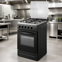 Penjualan Panas Kompor Gas Stainless Steel Multi-fungsi dengan Penutup Kaca Tempered Mesin All-in-one 4 Tungku Pembersihan Otomatis untuk Luar Ruangan.