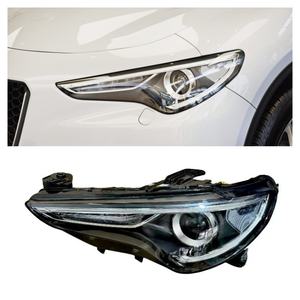 Pour <span class=keywords><strong>Alfa</strong></span> Romeo Stelvio phare assemblage 2017-2021 <span class=keywords><strong>2022</strong></span> lentille de phare d'origine lampe au xénon gauche droite haute qualité HID voiture lumière - Product Image 6
