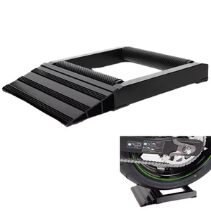 Supporto Compatto in Alluminio per Pneumatici <span class=keywords><strong>Moto</strong></span>, Capacità 500 lb, per Pulizia, Lucidatura e Ispezione - Product Image 2