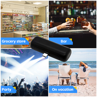 Chargeur jetable ultra-portable, alimentation de secours d'urgence pour iPhone et Android