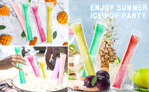 Doorzichtige Wegwerp Plastic Rits Voor Lolly Mallen Maken Ijslolly Zakjes Diy Sap Fruit Ijslolly Aanpasbaar - Product Image 5