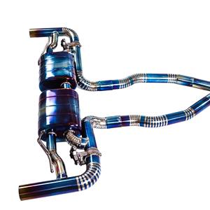 Compatible avec 2018 Mercedes-Benz GLE400, GLE450, <span class=keywords><strong>GLE500e</strong></span> <span class=keywords><strong>4MATIC</strong></span> SUV 3.0T W166 Titanium Alloy Valve Performance Exhaust - Product Image 2