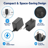 Offre Spéciale – Adaptateur Secteur 12V 2A 24W avec Prise Standard US, Alimentation Commutée AC/DC pour Routeur Réseau et Éclairage LED – Prix de Gros pour l'Exportation