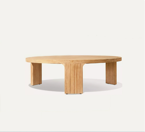 Juego de Sofás de Exterior Nórdicos de Aluminio y Teca al por Mayor, Muebles Resistentes a la Intemperie para <span class=keywords><strong>Terraza</strong></span> de Villa, Casa de Huéspedes, Solárium, Jardín y Hotel - Product Image 4