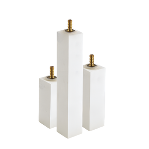 Meestverkochte witte corundum luchtstenen voor aquariums & aquacultuurdecoratie, silica materiaal, op maat gemaakte verbindingen en afmetingen - Product Image 1