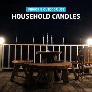 Candle Supplier Wedding Church Household <b>Table</b> Candle Paraffin Wax Religious Bougie Velas White Stick Candles - Product Image 6