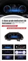 Per Mercedes-Benz Classe E W212 W213 2010-2015 Quadro Strumenti Digitale da 12,3 Pollici con CarPlay Plug and Play