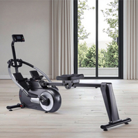 Ejercicio de cuerpo completo Remos dobles Remo Máquina de espalda baja Equipo hidráulico doméstico Fitness multifunción