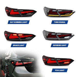 <span class=keywords><strong>Precio</strong></span> de fábrica LED ahumado Dynamic Turn Signal Reverse DRL Lights Luces traseras para <span class=keywords><strong>Toyota</strong></span> <span class=keywords><strong>Camry</strong></span> 2018-UP - Product Image 4