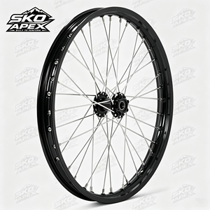 Jeu de roues <span class=keywords><strong>AX</strong></span> Sur-Ron Light Bee X LBX 19/16 pouces, stabilité améliorée, pour la conduite sur sentier et tout-terrain, jantes en aluminium, ajustement direct, robustes - Product Image 2