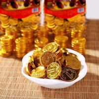 Chocolats en forme de pièces d'or en gros, chocolat au lait en gros, prix de gros