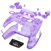 Mise à niveau de la coque et du jeu de boutons pour la manette PS5-Ensemble complet de façade + remplacement des boutons