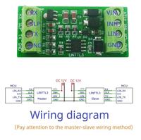 LIN 2,1/SAE J2602 Transceptor Módulo de bus LIN Controlador de protocolo maestro-esclavo 20KBD UART TTL232 RS485 K-line Can Analizador de datos