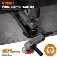 Rectifieuse à béton KSEIBI KCG 15-125L 5 pouces, 11.5 ampères, outil de polissage