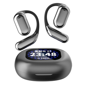 Ear-hook LCD Color Screen for Headset Open-Ear Sports Wireless <b>Smart</b> AI Translation Earphones Chipset Voice - Product Image 1