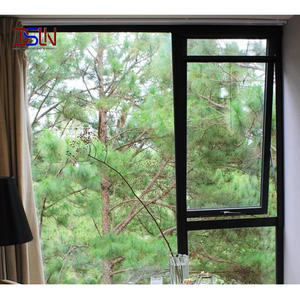Ventana de Aluminio Personalizada para Interiores, Diseño de Apertura Superior, Doble Vidrio, Eficiencia Energética, para Edificios Comerciales y Oficinas - Product Image 1
