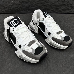 Chaussures de course décontractées pour homme, style rétro, respirantes, confortables, en maille et PU, lacets, imperméables, Dolcegabban D - Product Image 4