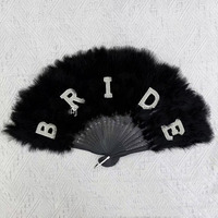 Éventails de danse élégants et professionnels pour femmes, avec plumes et design diamant, couleurs blanc et rouge, style classique, vente en gros