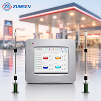 Controlador de Nivel Magnetostrictivo de Baja Potencia con Salida de 4-20mA y Varilla de Detección Adaptada para Medición de Recipientes de Almacenamiento de Gasolina y Diésel