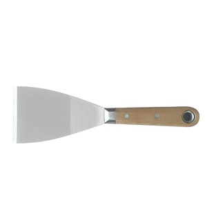 Truelle à plâtrer en acier avec manche en bois, qualité garantie - Product Image 5