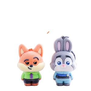 Porte-clés pendentif Linda, best-seller, renard et lapin mignons et astucieux, <span class=keywords><strong>policiers</strong></span> - Product Image 1