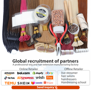 Genius trama pétalos cinta extensión de cabello K Y U Nano I <span class=keywords><strong>punta</strong></span> plana extensiones de cabello herramientas a granel Remy 100% Clip en extensiones de cabello humano - Product Image 4