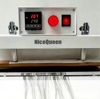 NICEQUEEN 2027 Machine à extensions capillaires multi-usages pour greffe de cheveux et colle à la kératine, fixation forte, composants métalliques pour salon de coiffure