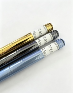 Durable Plastic <b>Gold</b> Injection <b>Pen</b> One Stop Custom Service for 3ml Cartridge Reusable Portable Skin Care Dosing Applicator - Product Image 1