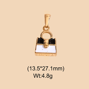 Collier superposé tendance pour femme, pendentif Père Noël, chaîne dorée, bijoux fantaisie, accessoires cadeaux avec strass en cristal - Product Image 2