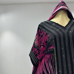 Vêtements traditionnels africains pour femmes, robe longue grande taille, kaftan musulman de Dubaï, abaya, robe de soirée, robes Ankara Dashiki - Product Image 6