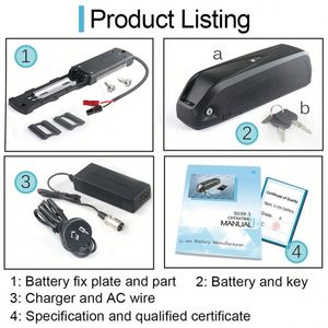 EU STOCK <b>48V</b> 13AH Bicicleta Ebike <b>Battery</b> Pack 30A BMS Anderson Connector for Adults Fat Tire Electric Bicycle - Product Image 5