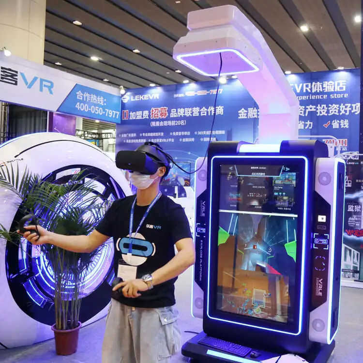 LEKE HTC Vive Cosmos Machine De Réalité Virtuelle 9D VR Simulateur de Jeu pour le Center de Jeu