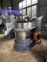 Granulateur à Anneaux de Haute Qualité 3 Tonnes/h pour Biomasse - Machine à Granulés de Sciure et de Bois à Haute Productivité avec Moteur et Engrenages