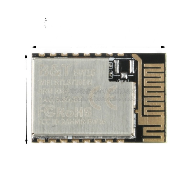 SDH dual band WiFi+ Low power 5.0 module RTL8720DN BW16 module original authentic