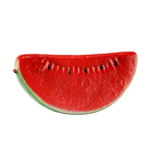 Photography props home window display decoration simulation fruit foam model single artificial watermelon slice