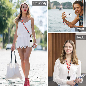 Telefono <span class=keywords><strong>cellulare</strong></span> a <span class=keywords><strong>tracolla</strong></span> cordino regolabile a collo lungo <span class=keywords><strong>tracolla</strong></span> per telefoni cellulari, portachiavi, <span class=keywords><strong>porta</strong></span> carte - Product Image 6